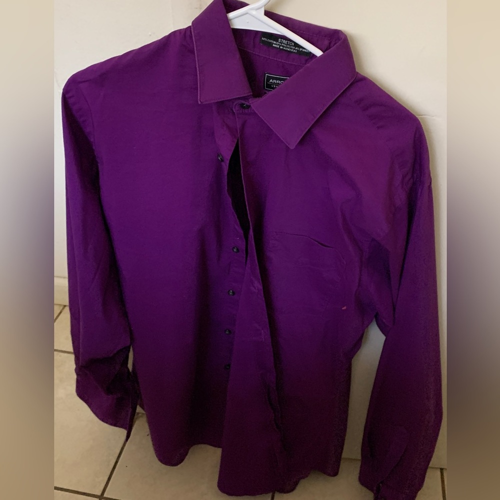 Mens purple shirt. Xl